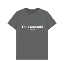 Load image into Gallery viewer, Slate Grey Printed T-shirt Front