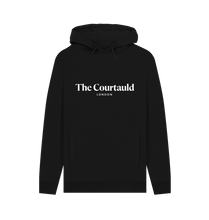 Load image into Gallery viewer, Black Printed Hoody Front