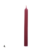 Load image into Gallery viewer, Beeswax Purple Dinner Candle Assorted