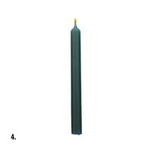 Load image into Gallery viewer, Beeswax Sea Blue Dinner Candle Assorted