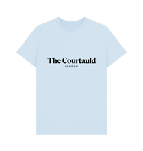 Load image into Gallery viewer, Sky Blue Unisex Black Logo T-Shirt