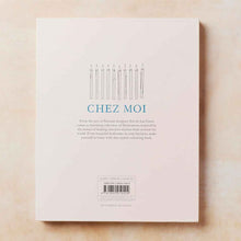 Load image into Gallery viewer, Book titled 'Chez Moi' with text and a barcode on a beige background