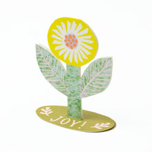 Load image into Gallery viewer, Greetings Card Pop-Up Flower Joy