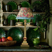 Load image into Gallery viewer, Red and Blue Acorn Medium Cone Lampshade