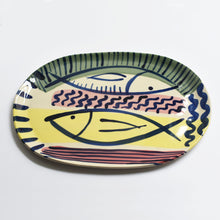 Load image into Gallery viewer, Large Oval Platter Fish