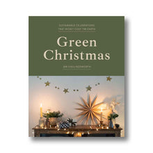 Load image into Gallery viewer, Book cover of 'Green Christmas' with a festive interior design on a white background