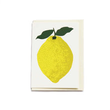 Load image into Gallery viewer, Greetings Card Mini Lemon