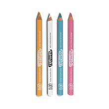 Load image into Gallery viewer, Four colorful lip pencils with 'Famaki' branding on a white background