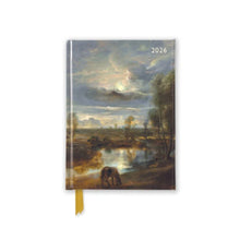 Load image into Gallery viewer, Diary Cover with landscape by moonlight peter paul rubens