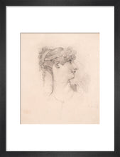 Load image into Gallery viewer, Lavinia de Irujo in profile, facing right