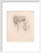 Load image into Gallery viewer, Lavinia de Irujo in profile, facing right