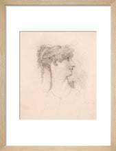 Load image into Gallery viewer, Lavinia de Irujo in profile, facing right