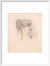 Load image into Gallery viewer, Lavinia de Irujo in profile, facing right
