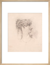 Load image into Gallery viewer, Lavinia de Irujo in profile, facing right