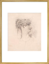 Load image into Gallery viewer, Lavinia de Irujo in profile, facing right
