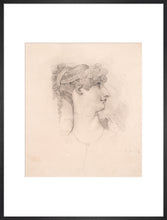 Load image into Gallery viewer, Lavinia de Irujo in profile, facing right