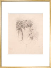 Load image into Gallery viewer, Lavinia de Irujo in profile, facing right