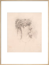 Load image into Gallery viewer, Lavinia de Irujo in profile, facing right