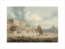Load image into Gallery viewer, Edward Dayes, Somerset House from the Thames