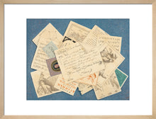 Load image into Gallery viewer, Trompe-l'oeil of prints and documents