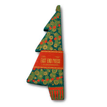 Load image into Gallery viewer, Decorative wall art in the shape of a tree with floral patterns and 'East End Press' text on a white background.