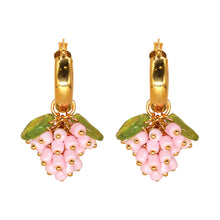 Load image into Gallery viewer, Baby Raspberry Earrings