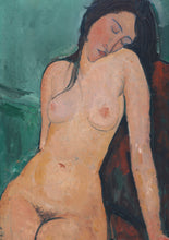Load image into Gallery viewer, Modigliani Nude Greetings Card