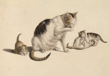 Load image into Gallery viewer, Mind Three Kittens Greetings Card