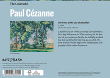 Load image into Gallery viewer, Cézanne Tall Trees Greetings Card