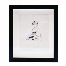 Load image into Gallery viewer, Framed Print Morisot Fillette au Chat