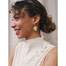 Load image into Gallery viewer, Mini Pear Hoops