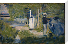 Load image into Gallery viewer, Georges Seurat, Man painting a Boat