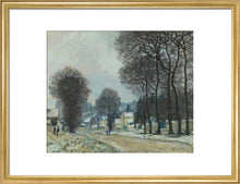Load image into Gallery viewer, Alfred Sisley, Snow at Louveciennes
