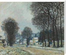 Load image into Gallery viewer, Alfred Sisley, Snow at Louveciennes