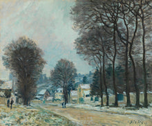 Load image into Gallery viewer, Alfred Sisley, Snow at Louveciennes