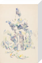 Load image into Gallery viewer, Paul Cézanne, Statue under trees
