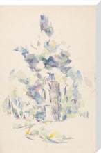 Load image into Gallery viewer, Paul Cézanne, Statue under trees