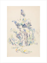 Load image into Gallery viewer, Paul Cézanne, Statue under trees