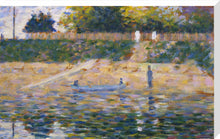 Load image into Gallery viewer, Georges Seurat, Boat by the Riverbank
