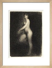 Load image into Gallery viewer, Georges Seurat, Female Nude