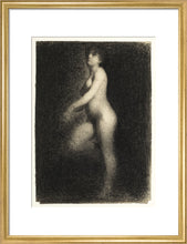 Load image into Gallery viewer, Georges Seurat, Female Nude