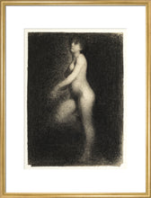 Load image into Gallery viewer, Georges Seurat, Female Nude