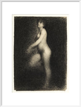 Load image into Gallery viewer, Georges Seurat, Female Nude