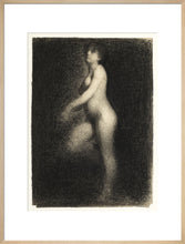 Load image into Gallery viewer, Georges Seurat, Female Nude