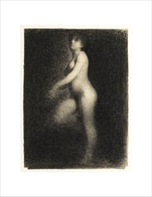 Load image into Gallery viewer, Georges Seurat, Female Nude