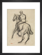 Load image into Gallery viewer, Edgar Degas, Man on Horseback