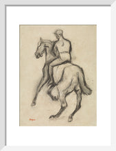 Load image into Gallery viewer, Edgar Degas, Man on Horseback