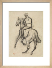 Load image into Gallery viewer, Edgar Degas, Man on Horseback