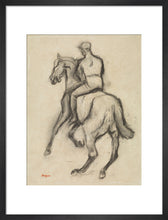 Load image into Gallery viewer, Edgar Degas, Man on Horseback