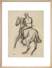 Load image into Gallery viewer, Edgar Degas, Man on Horseback